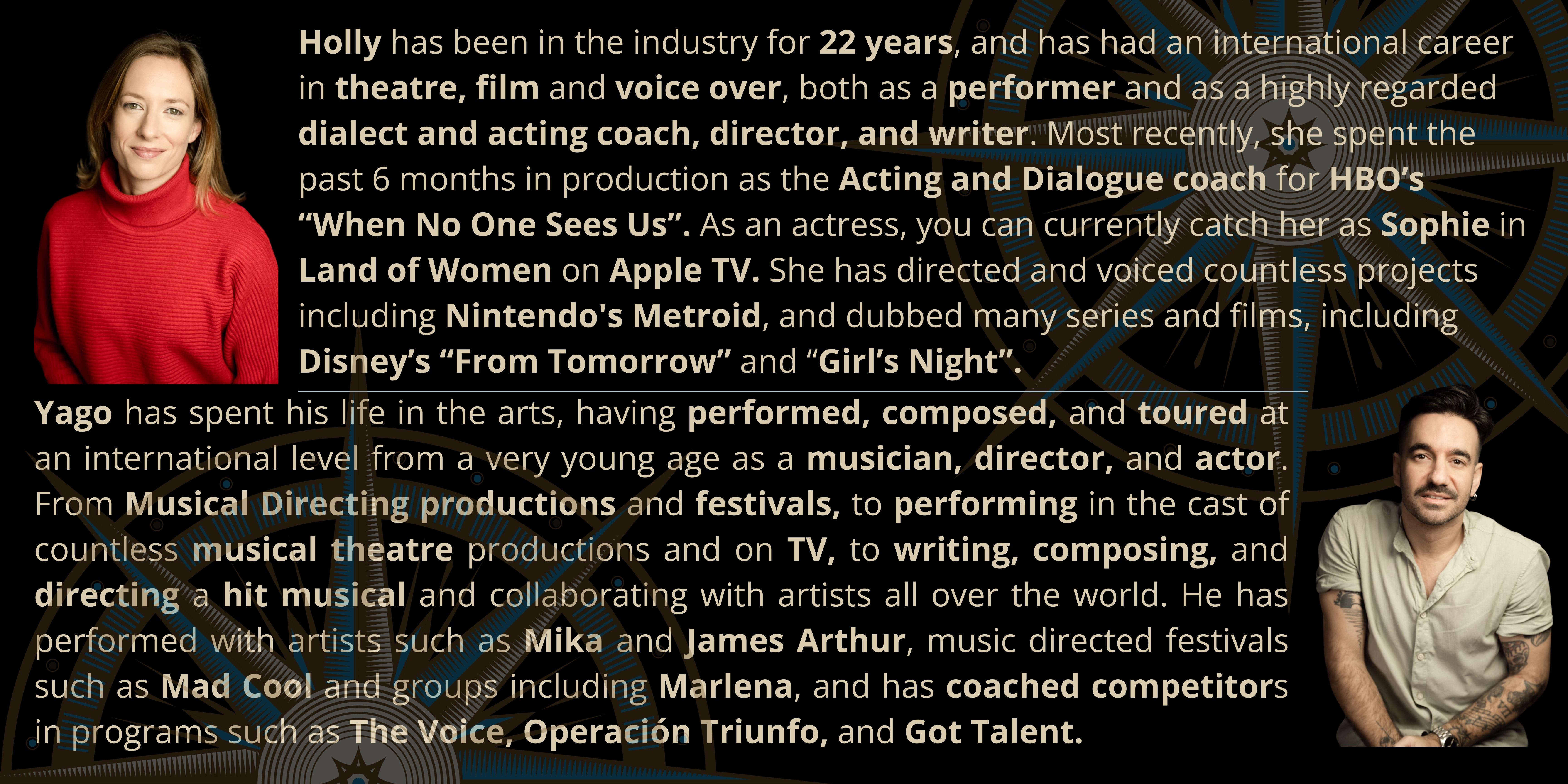 Holly Renaut Yago Cardalda HBO Disney producer director writer actor